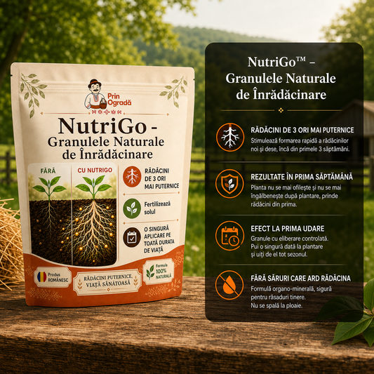 NutriGo™ - Granulele Naturale de Înrădăcinare