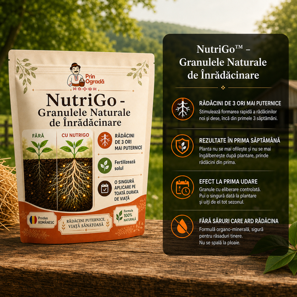 NutriGo™ - Granulele Naturale de Înrădăcinare