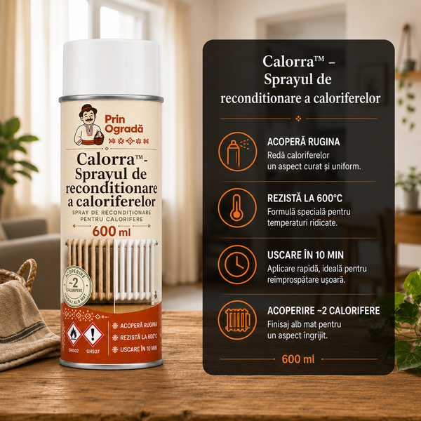 Calorra™ - Sprayul de reconditionare a caloriferelor