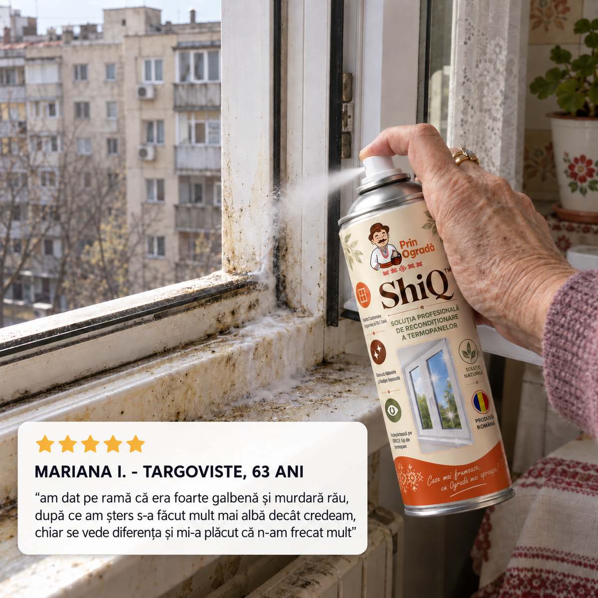 ShiQ™ - Soluția Profesională de Recondiționare a Termopanelor