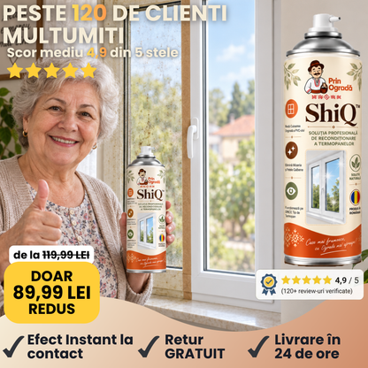 ShiQ™ - Soluția Profesională de Recondiționare a Termopanelor