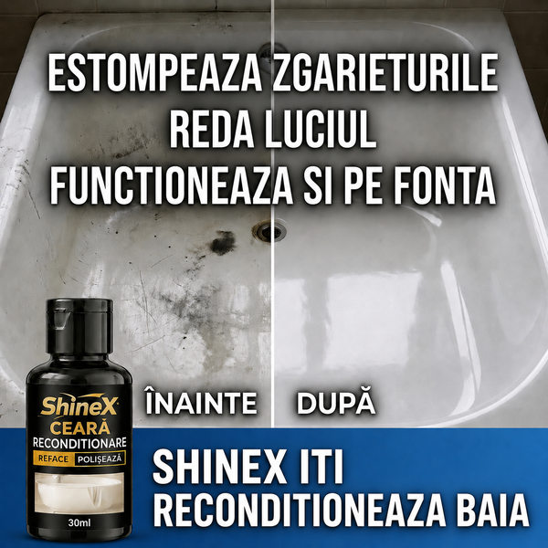 ShineX™ - Soluție de Recondiționat Cada
